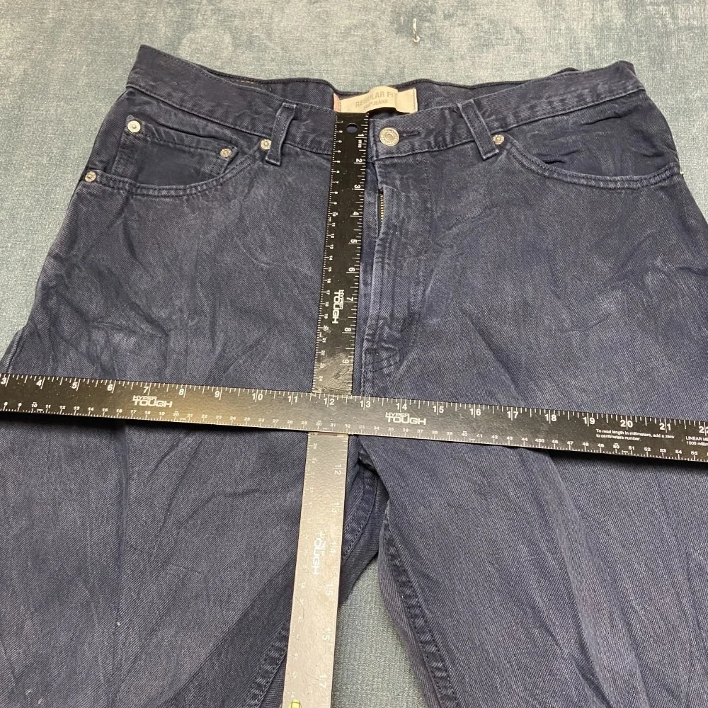 VTG Levi's 505 Jeans Mens 36x30 Navy Blue Denim Straight Leg Regular Fit  Wash